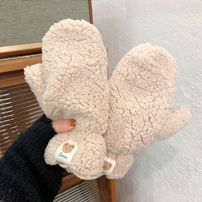 Guantes Con Estructura Lisa Para Adultos | Ideales Para Invierno