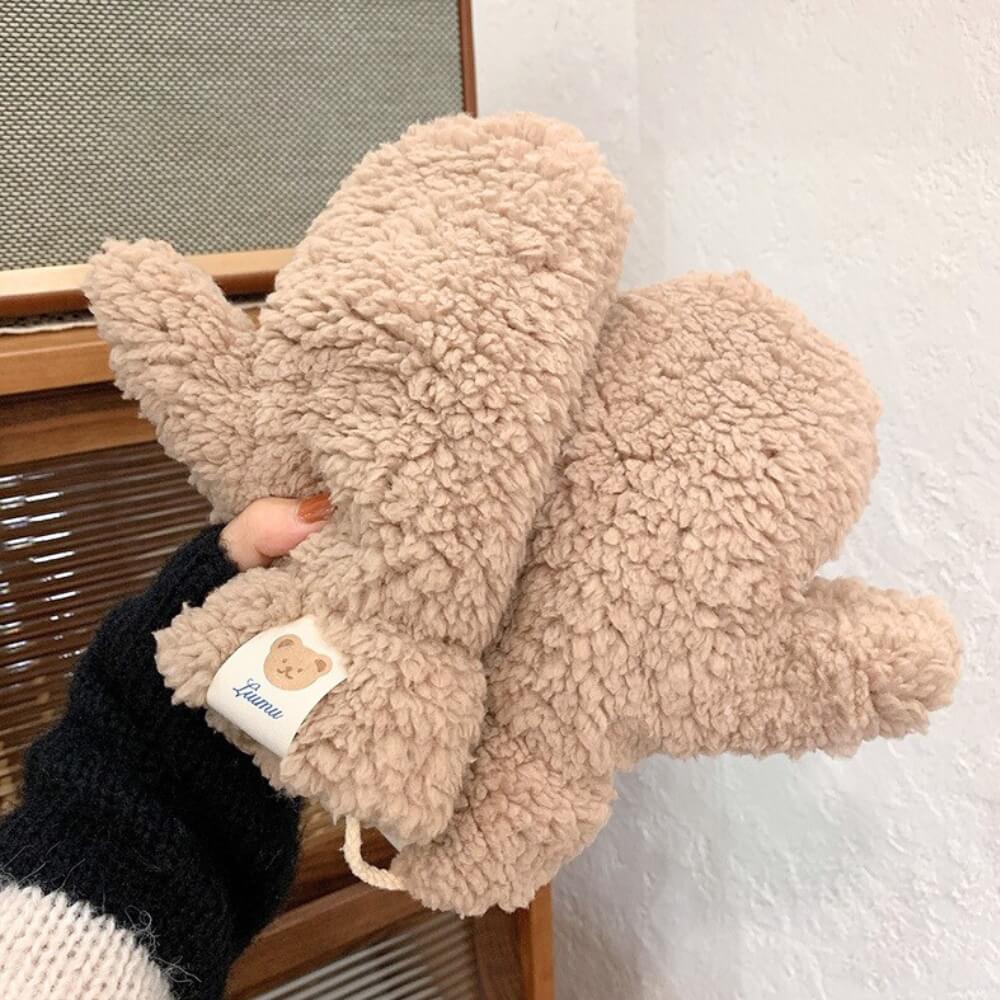 Guantes Con Estructura Lisa Para Adultos | Ideales Para Invierno
