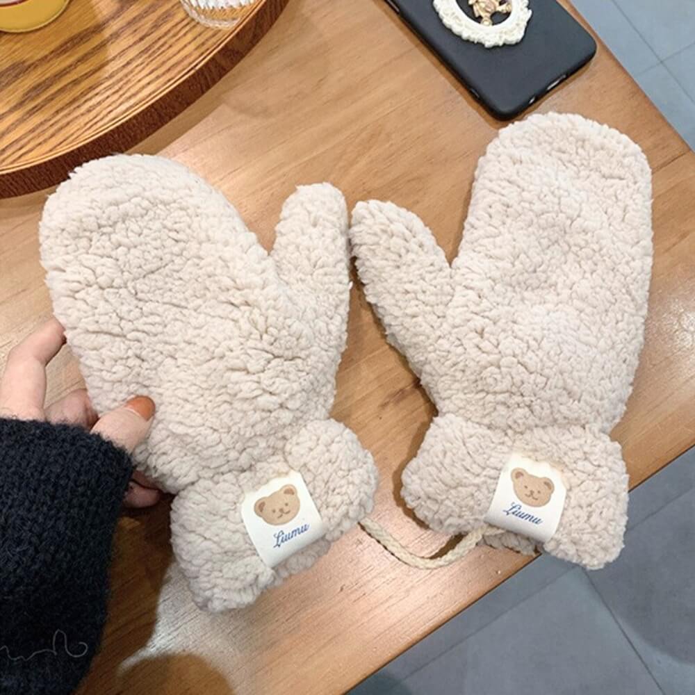 Guantes Con Estructura Lisa Para Adultos | Ideales Para Invierno