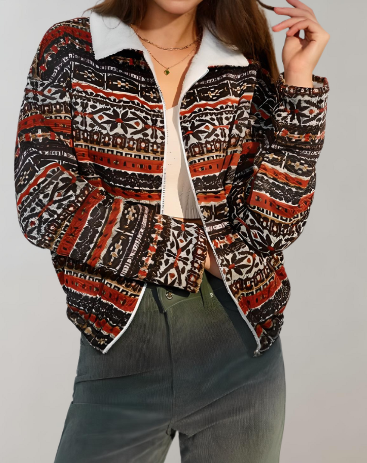 Chaqueta De Uso Diario Con Diseño Funcional Para Mujer | Ideal Para Entretiempo E Invierno