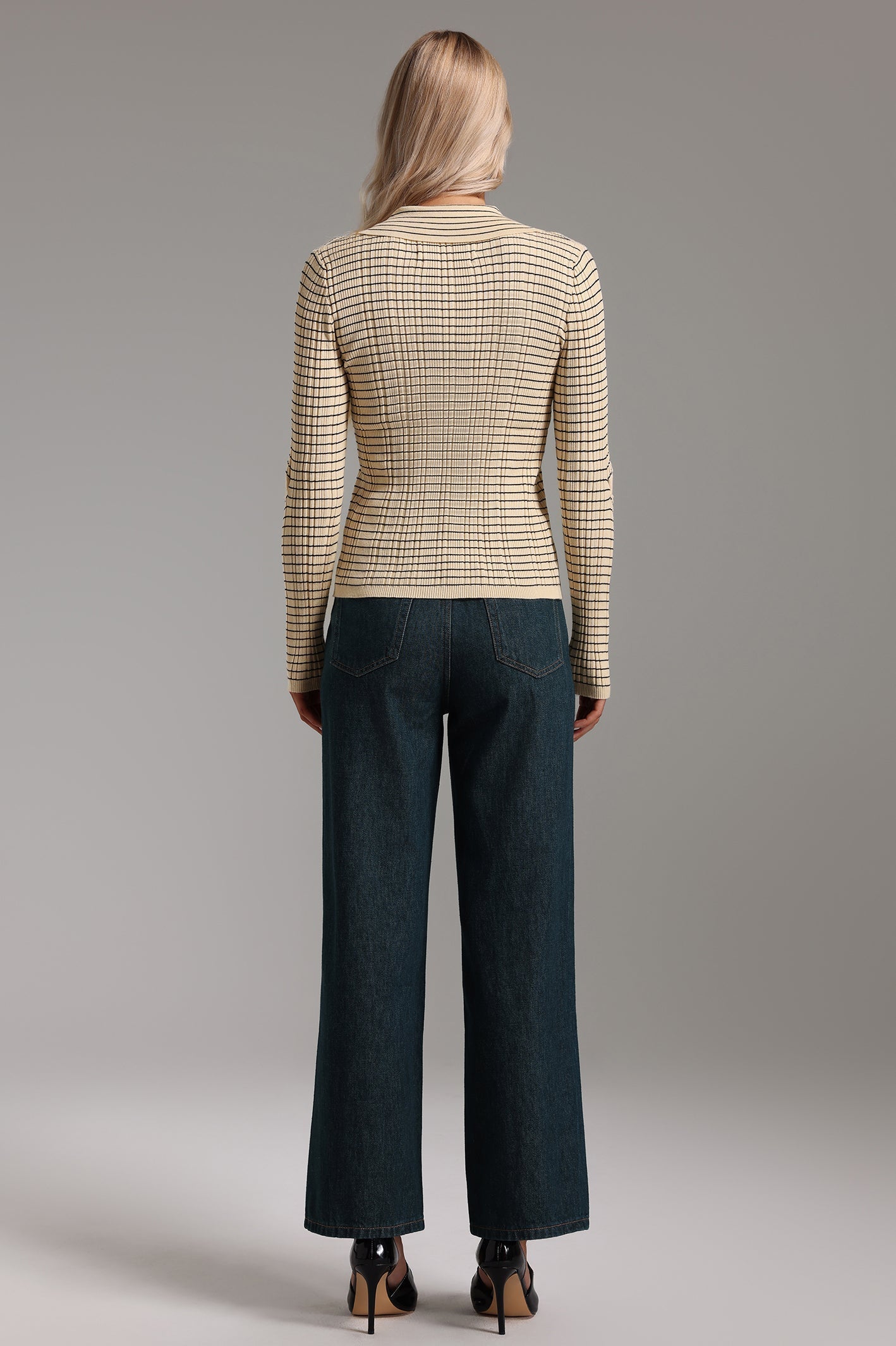 Cárdigan Estructurado con Cuello de Camisa para Mujer | Ideal para Uso Diario o Profesional