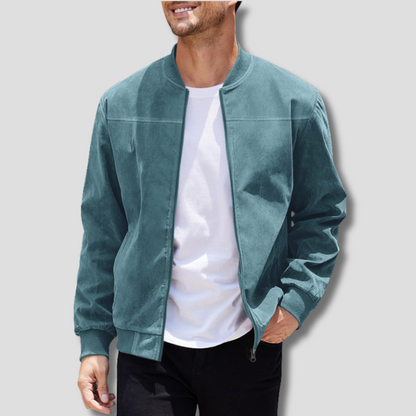 Chaqueta Bomber con Cierre de Cremallera para Adultos | Ideal para la Mi-Estación