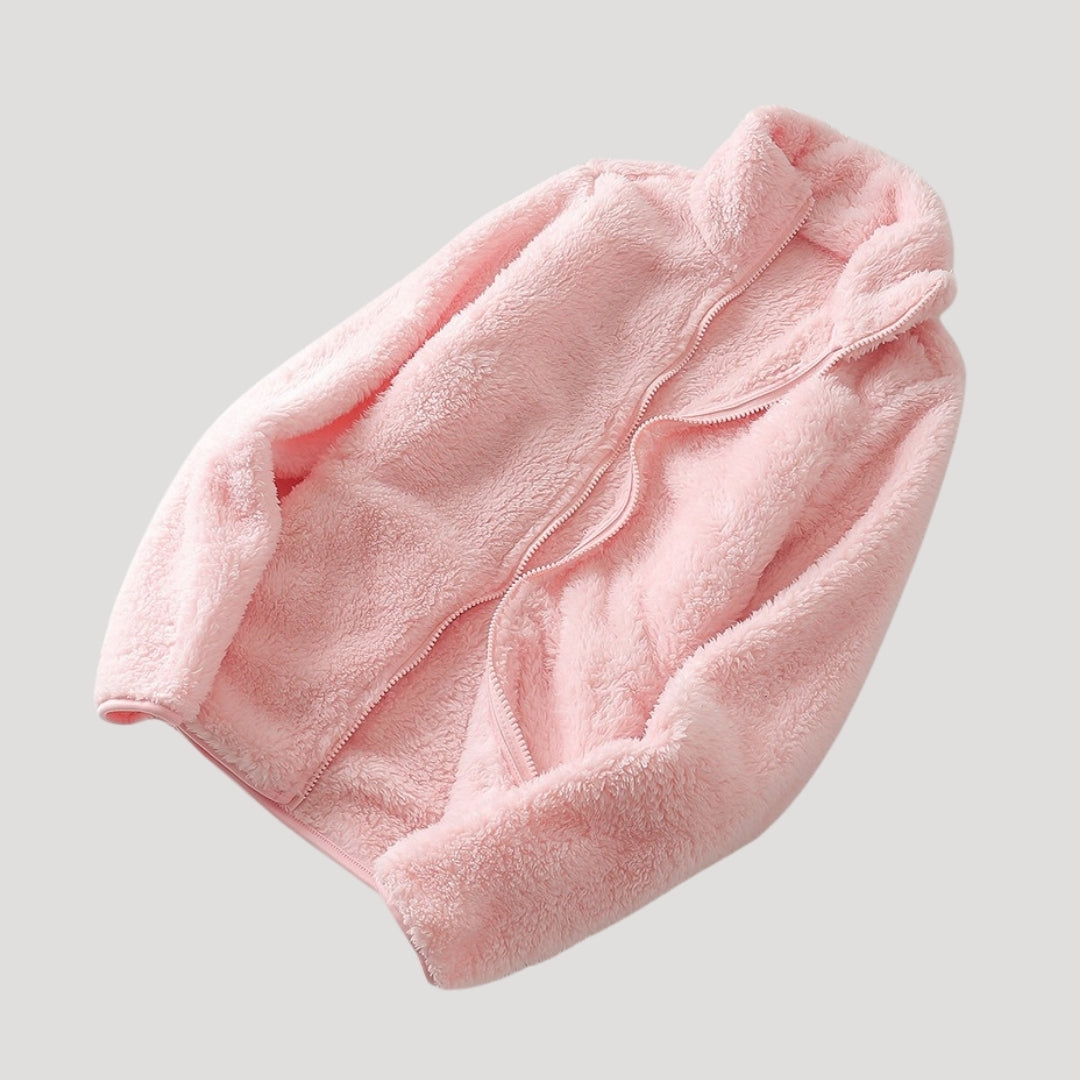 Chaqueta con Cierre de Cremallera y Cuello Alto para Mujer | Ideal para Uso Diario