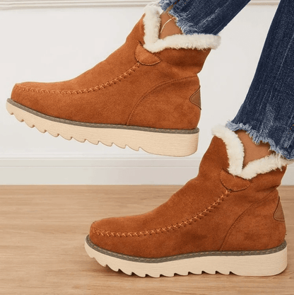 Botas De Invierno Con Diseño De Caña Media Para Mujer | Ideal Para Temporada Fría