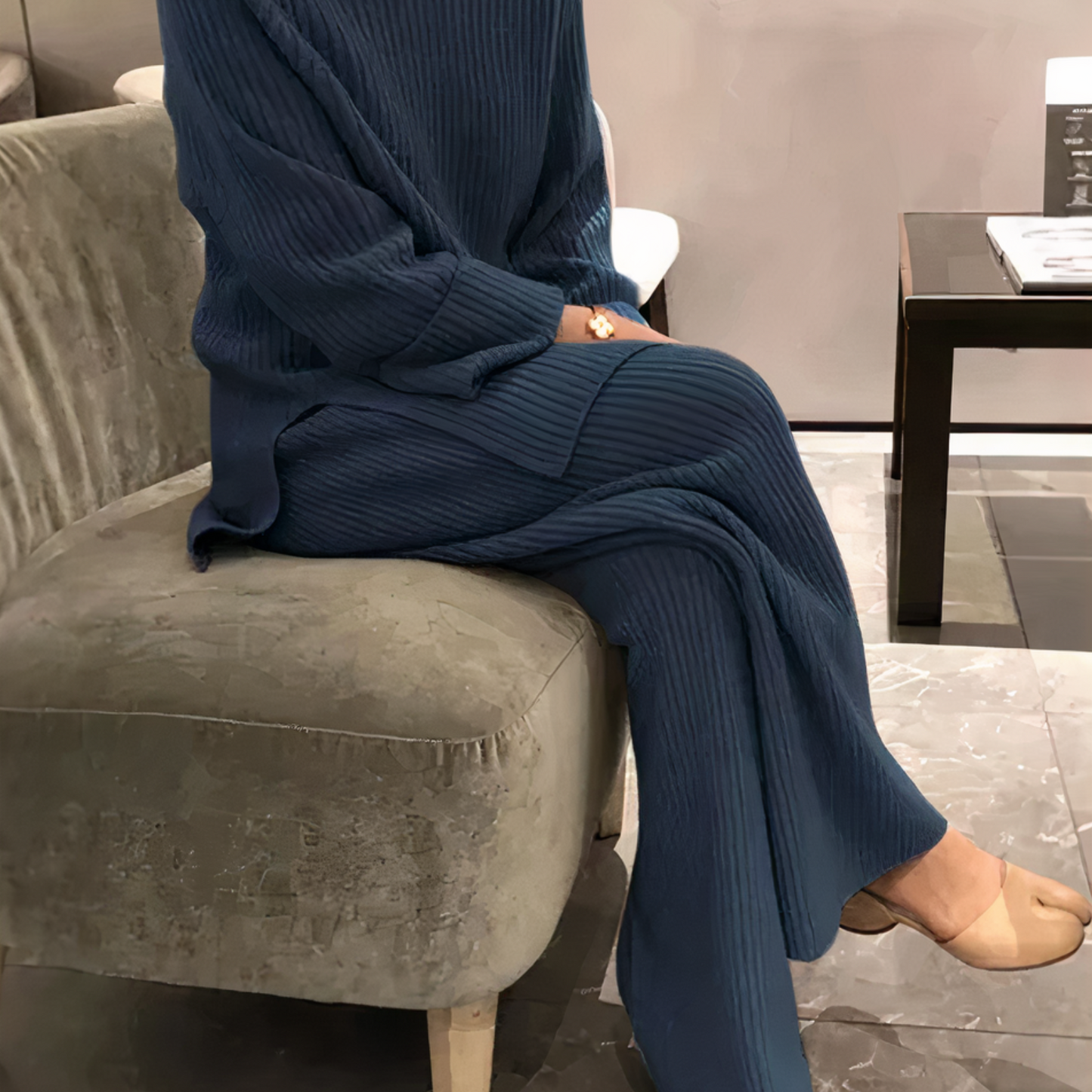 Conjunto De Dos Piezas Con Corte Amplio Para Adultos | Ideal Para Uso Diario