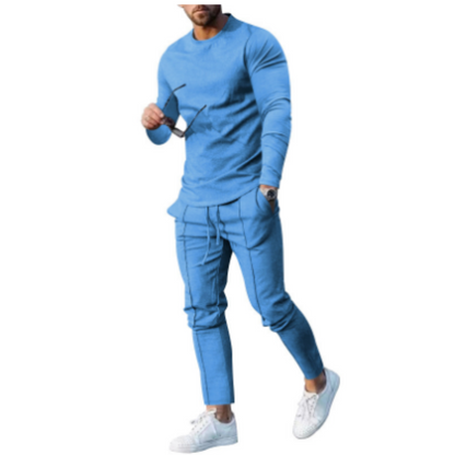 Conjunto de Dos Piezas con Pantalón y Sudadera de Manga Larga para Hombre | Ideal para Uso Diario