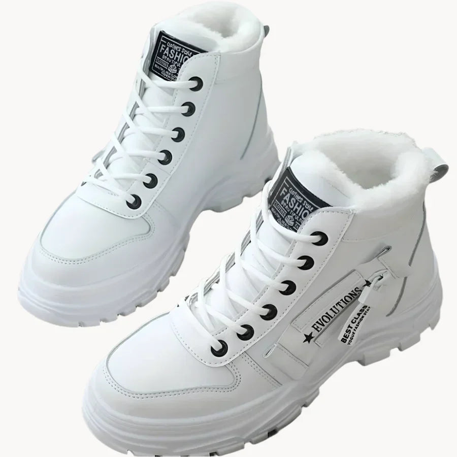 Botas De Invierno Con Diseño Cerrado Para Mujeres | Ideal Para Temporada De Invierno