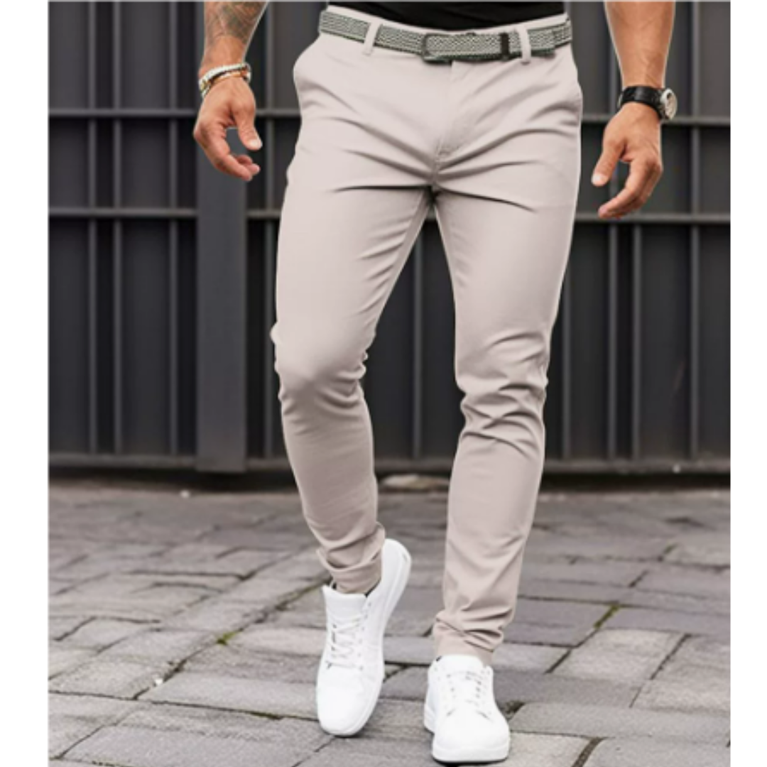 Pantalón con Corte Slim para Hombres | Ideal para Salidas Informales y Actividades Sociales