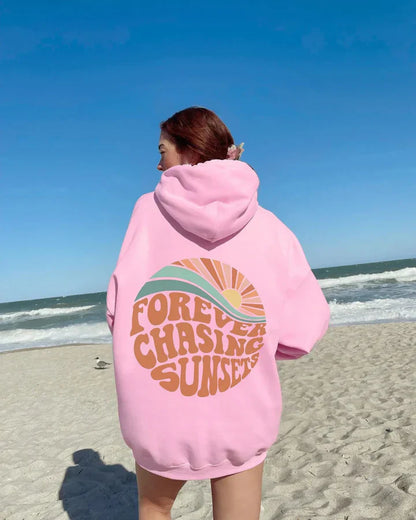 Sudadera Con Capucha Con Texto Estampado Para Mujer | Ideal Para Uso Diario