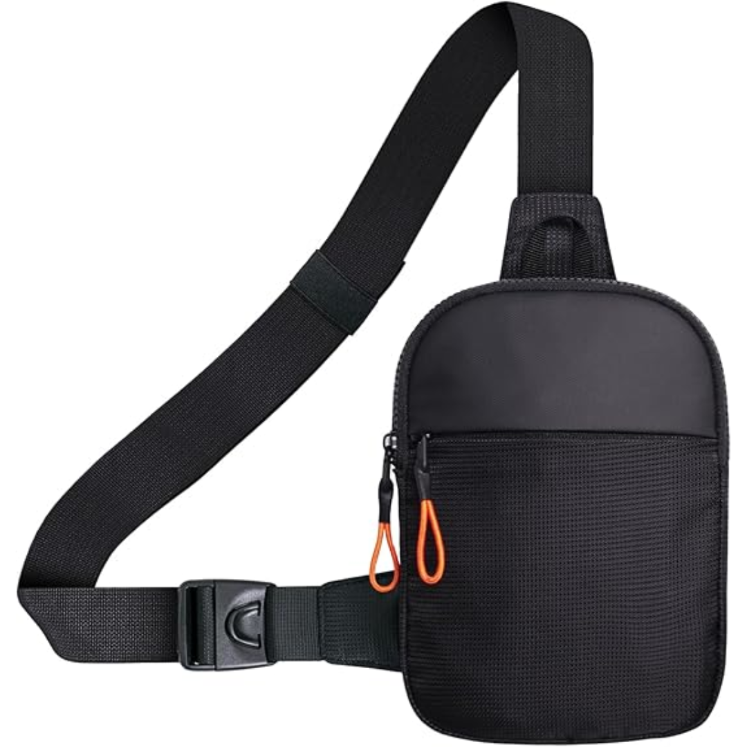 Bolso De Pecho Compacto Con Correa Ajustable Para Adultos | Ideal Para Desplazamientos Diarios