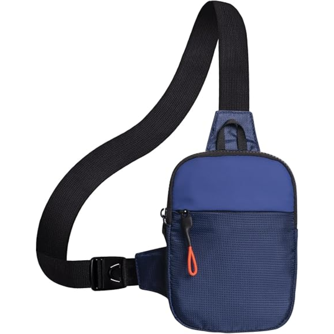 Bolso De Pecho Compacto Con Correa Ajustable Para Adultos | Ideal Para Desplazamientos Diarios