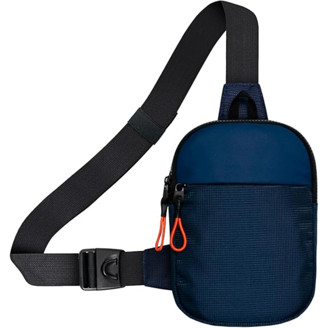 Bolso De Pecho Compacto Con Correa Ajustable Para Adultos | Ideal Para Desplazamientos Diarios