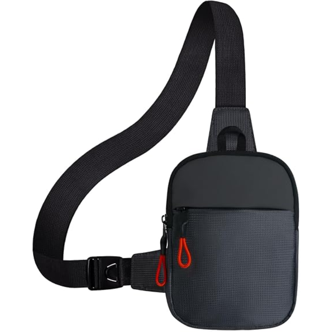 Bolso De Pecho Compacto Con Correa Ajustable Para Adultos | Ideal Para Desplazamientos Diarios