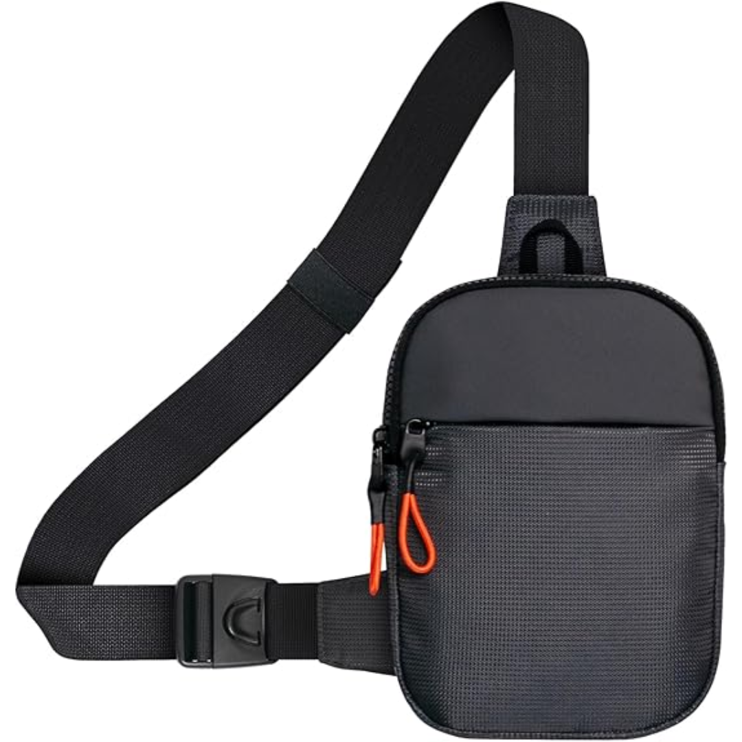 Bolso De Pecho Compacto Con Correa Ajustable Para Adultos | Ideal Para Desplazamientos Diarios