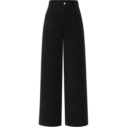 Pantalón Palazzo con Talle Elástico y Corte Amplio para Mujer | Ideal para Uso Diario u Ocasiones