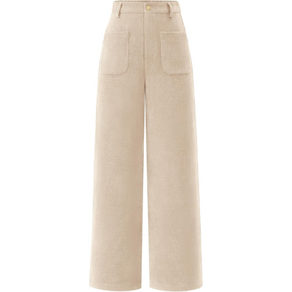 Pantalón Palazzo con Talle Elástico y Corte Amplio para Mujer | Ideal para Uso Diario u Ocasiones