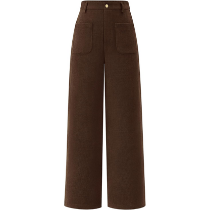 Pantalón Palazzo con Talle Elástico y Corte Amplio para Mujer | Ideal para Uso Diario u Ocasiones