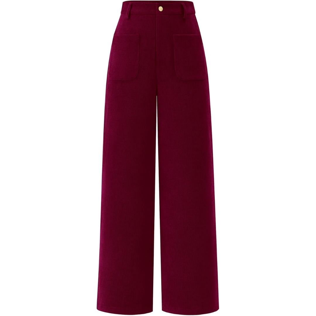 Pantalón Palazzo con Talle Elástico y Corte Amplio para Mujer | Ideal para Uso Diario u Ocasiones