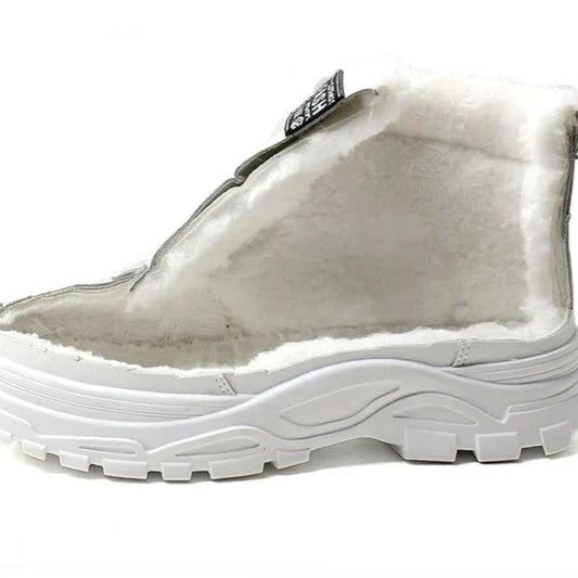 Botas De Invierno Con Diseño Cerrado Para Mujeres | Ideal Para Temporada De Invierno