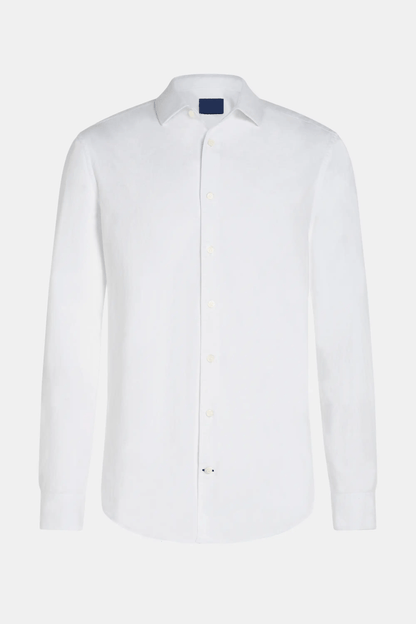 Camisa de Manga Larga con Corte Estándar para Hombre | Ideal para Uso Diario