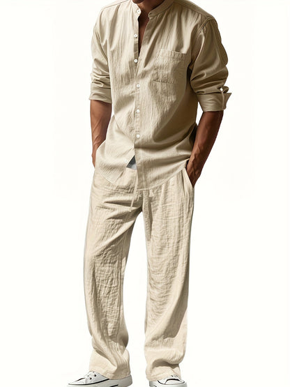 Conjunto Para Hombre Con Piezas Coordinadas | Ideal Para Días Cálidos