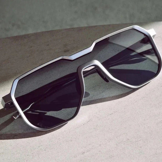Gafas de Sol con Montura Angular para Hombres | Ideal para Uso Diario y Exterior