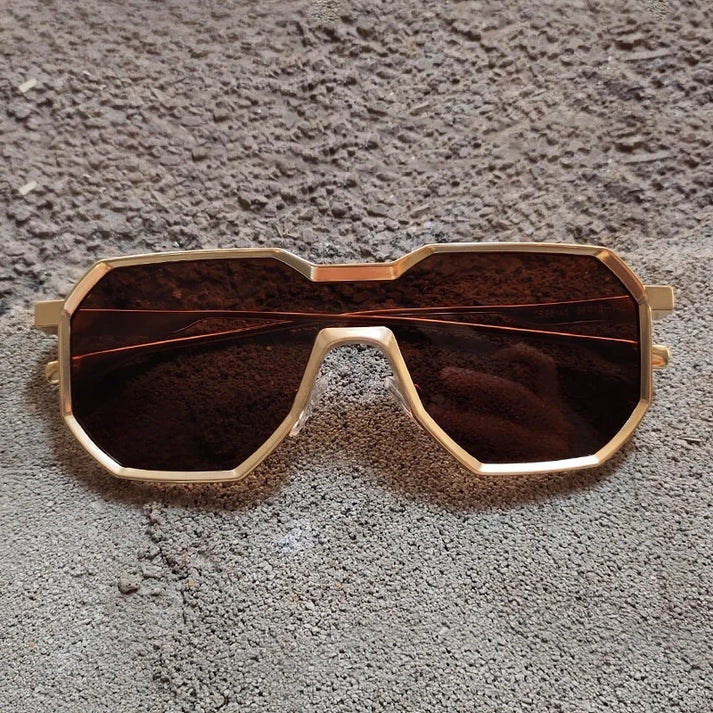 Gafas de Sol con Montura Angular para Hombres | Ideal para Uso Diario y Exterior