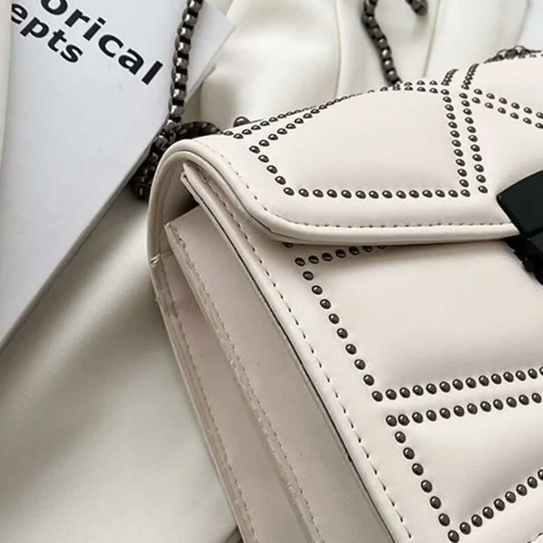 Bolso Crossbody Rectangular con Bandolera de Cadena para Mujer | Ideal para Uso Diario