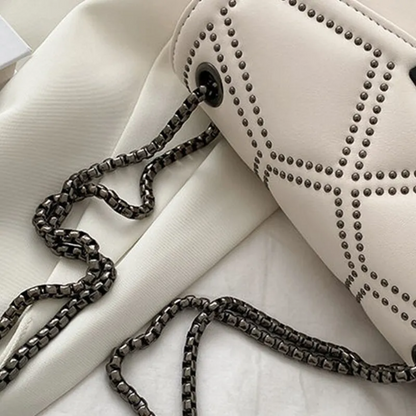 Bolso Crossbody Rectangular con Bandolera de Cadena para Mujer | Ideal para Uso Diario