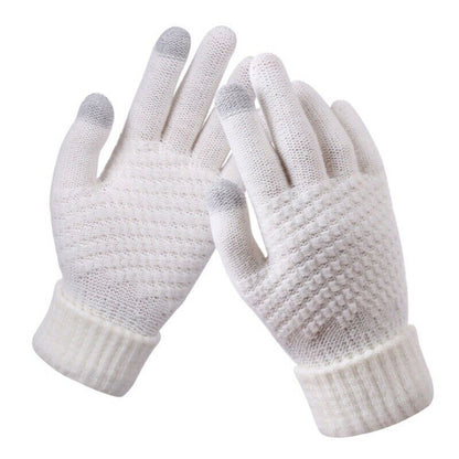 Guantes Con Motivo Texturizado Para Adultos | Ideal Para Invierno