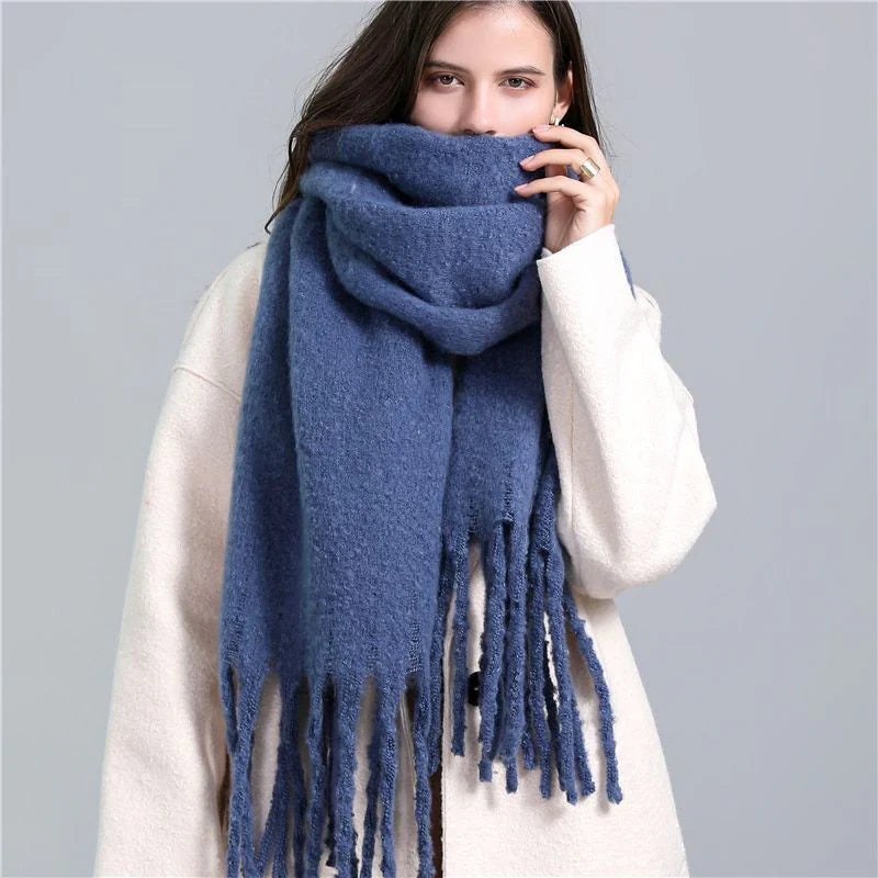 Bufanda Con Diseño a Cuadros Para Adultos | Ideal Para Invierno
