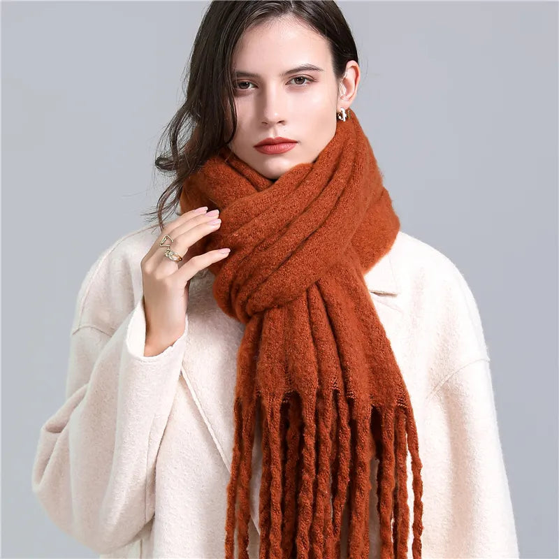 Bufanda Con Diseño a Cuadros Para Adultos | Ideal Para Invierno
