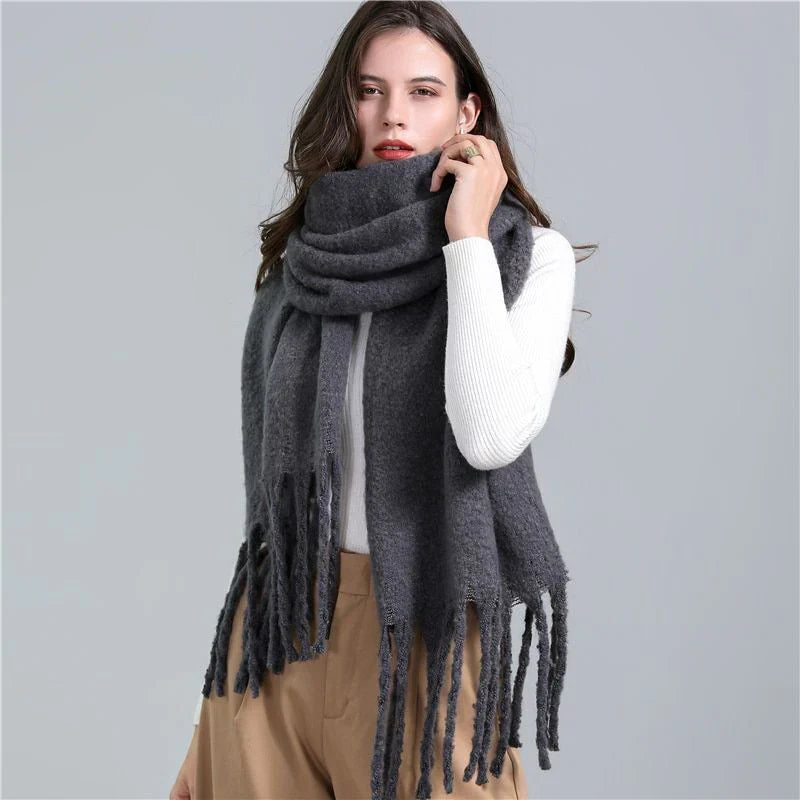 Bufanda Con Diseño a Cuadros Para Adultos | Ideal Para Invierno
