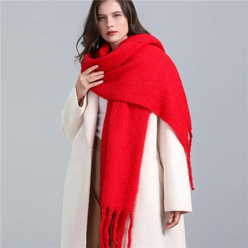 Bufanda Con Diseño a Cuadros Para Adultos | Ideal Para Invierno