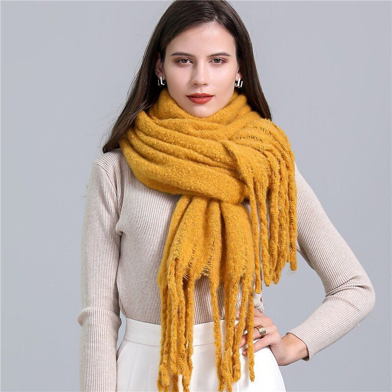 Bufanda Con Diseño a Cuadros Para Adultos | Ideal Para Invierno
