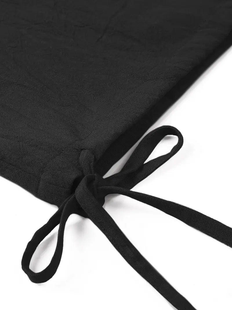 Pantalón Harem de Corte Amplio con Bajo Ajustado para Hombre | Ideal para Uso Diario
