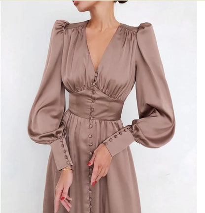 Vestido Ajustado de Longitud Estándar para Mujer | Ideal para Eventos y Salidas Planificadas