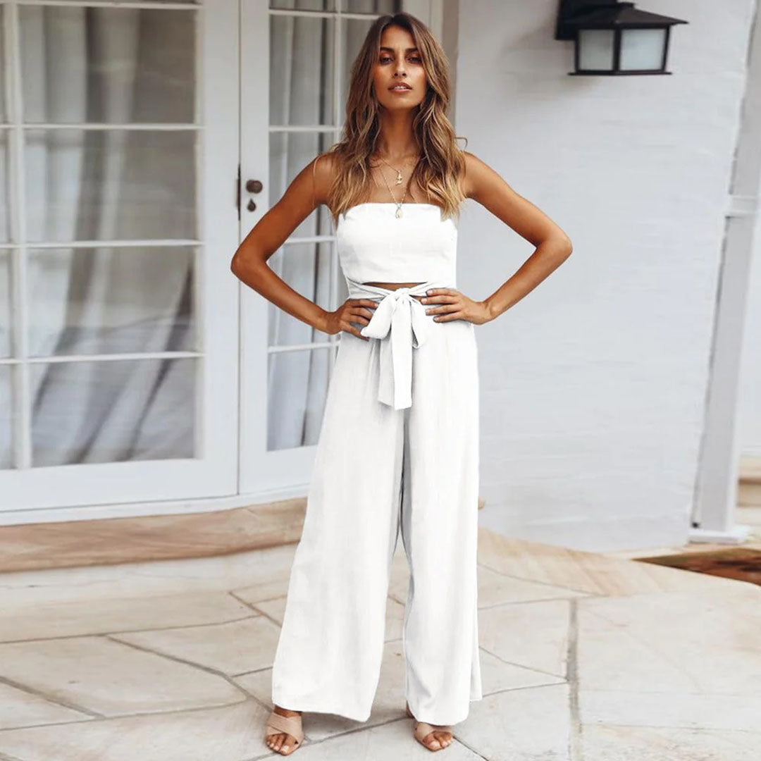 Mono Bandeau Con Detalles De Tiras Para Mujer | Ideal Para Eventos Y Salidas Nocturnas