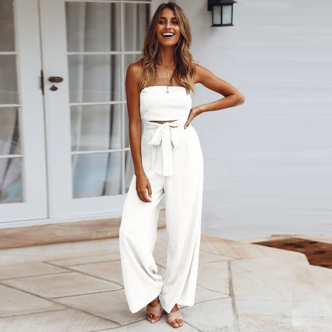 Mono Bandeau Con Detalles De Tiras Para Mujer | Ideal Para Eventos Y Salidas Nocturnas