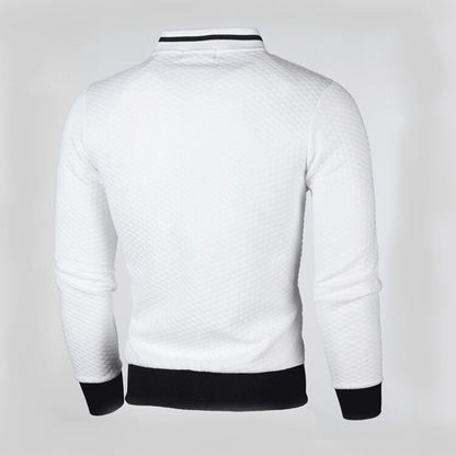 Chaqueta Acolchada Slim Fit Con Cremallera Frontal Para Hombre | Ideal Para Entretiempo Y Uso Diario