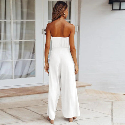 Mono Bandeau Con Detalles De Tiras Para Mujer | Ideal Para Eventos Y Salidas Nocturnas
