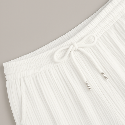 Conjunto de Dos Piezas con Corte Amplio y Cintura Ajustable para Mujer | Ideal para Uso Diario