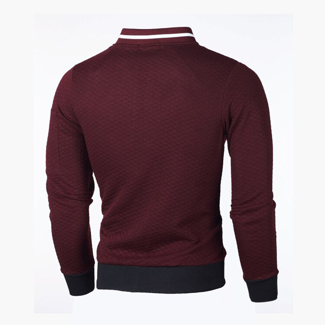 Chaqueta Acolchada Slim Fit Con Cremallera Frontal Para Hombre | Ideal Para Entretiempo Y Uso Diario
