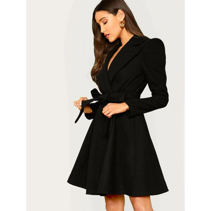 Abrigo Tipo Mantel Con Cierre Frontal Para Mujer | Ideal Para Otoño E Invierno