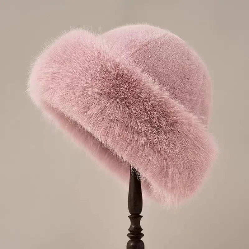 Gorro de Invierno con Borde Imitación Piel y Cobertura para Orejas | Ideal para Uso Diario y Exteriores
