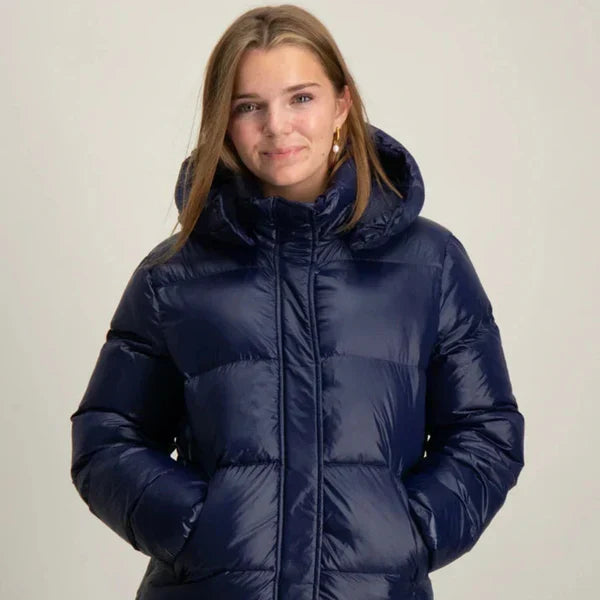 Chaqueta Acolchada Ligera con Capucha para Mujer | Ideal para Uso Diario y Capa Exterior