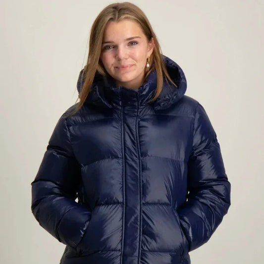Chaqueta Acolchada Ligera con Capucha para Mujer | Ideal para Uso Diario y Capa Exterior