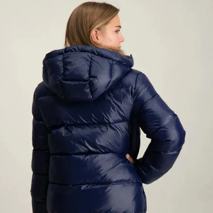 Chaqueta Acolchada Ligera con Capucha para Mujer | Ideal para Uso Diario y Capa Exterior
