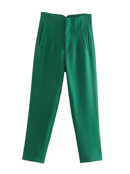 Pantalón De Corte Recto Para Mujer | Ideal Para Uso Diario