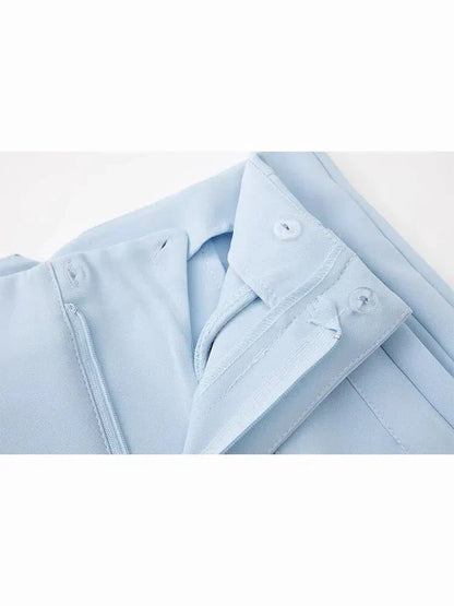 Pantalón De Corte Recto Para Mujer | Ideal Para Uso Diario
